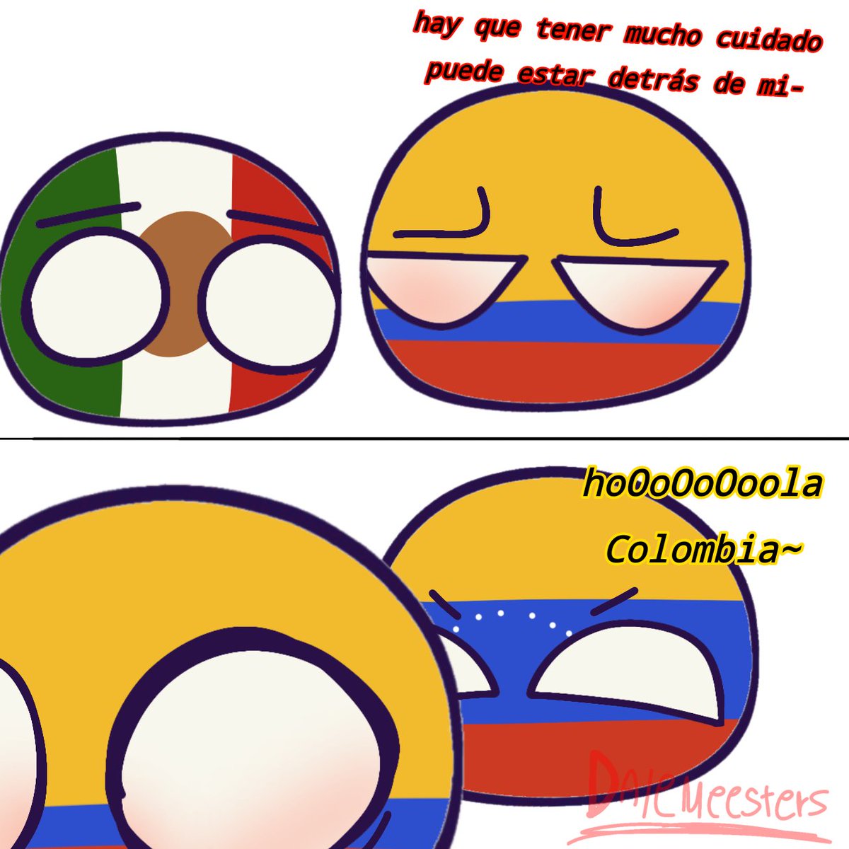 dalemeeasters's tweet photo. NOOOO VENEZUELA QUE HICISTE :"U
No se dibujar sangre 😹😹😸
Like para revivir a Colombia xdxdxdxddd
. 
. 
. 
#countryballs #countryballsnsfw #countryballsmexico #countryballscomic #meme #humor #countryballscolombia 😹 https://t.co/2q3dXk1VXC