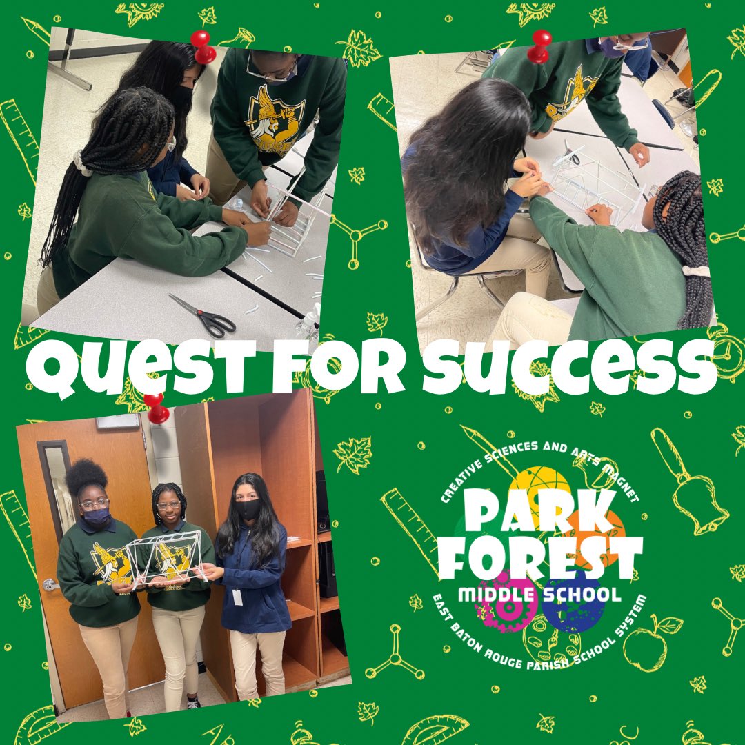 PFM_Magnet's tweet photo. Students used their experiences from their tower building activity to develop team norms and create their team contract.
#QUESTatPFM
#STEAMatPFM
#ebrmagnet
#180daysofexcellence https://t.co/fQSZ22KQsp