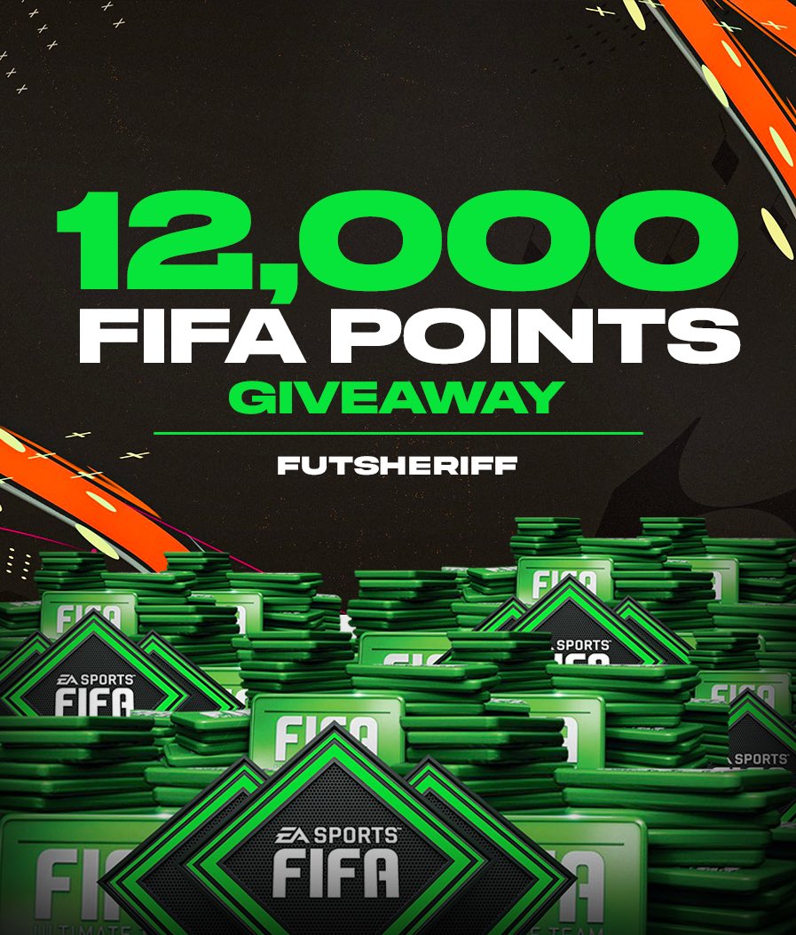 🚨 12K FIFA POINTS GIVEAWAY!! 👀🔥 To enter: - RT ✅ - Follow me + @joeyysharpe + @Stingrayjnr🔥 Winner drawn tomorrow, best of luck! 🙌🏼