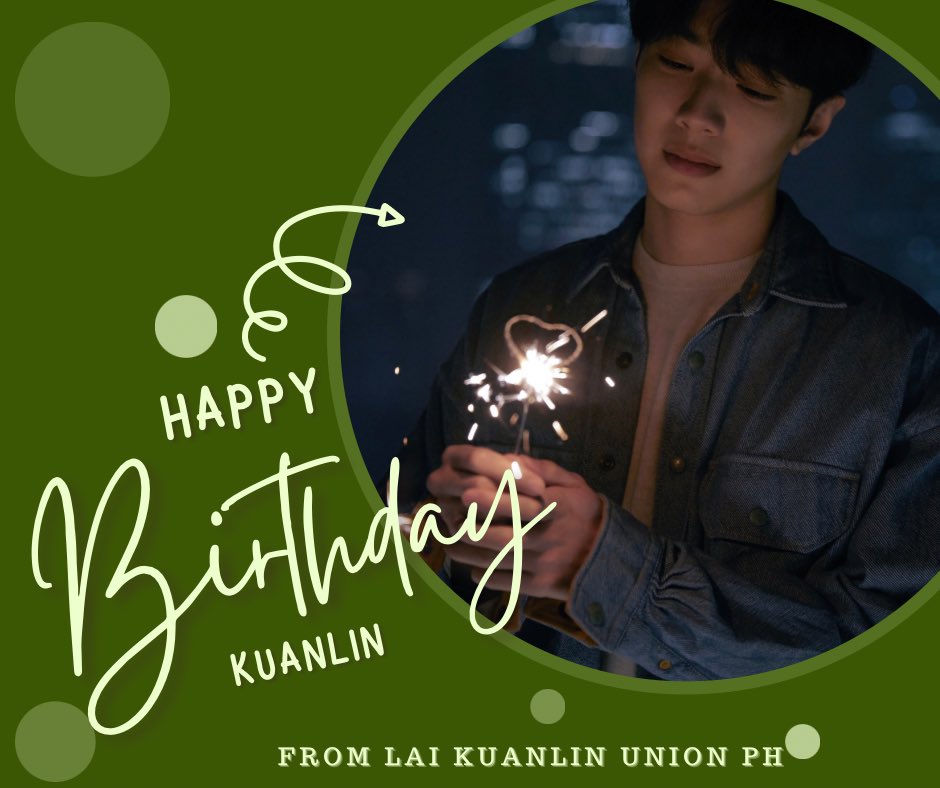 LKLUnionPH's tweet photo. Happy 21st, our idol-actor-director-CEO! 

We are all so proud of you. 

Cheers to more birthdays, Kuanlin.
We love you.

#HappyLaiKuanlinDay #LAIKUANLIN #赖冠霖 #라이관린 #PHLvzhi #绿植 #LKLUnionPH ✨
@LAI_KUANLIN_twt https://t.co/ATYVywVebQ