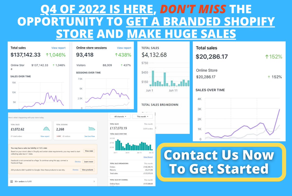 Dropshipping is dead!??😱

I will say NO! 

Just the method of doing it is changed and those who adopted and changed their method accordingly are doing 6 to 7 figures in no time.

Contact Us Now To Discuss - fiverr.com/ecomonero/

#dropshipping #Shopify #shopifydropshipping