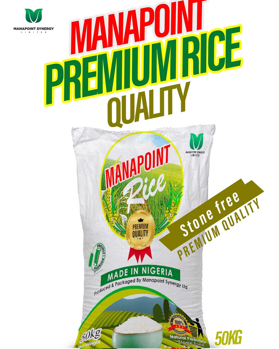 ApostleFTA's tweet photo. Manapoint Synergy Limited 
Our Locally made Rice is our Pride.
Peace and Love, FTA https://t.co/n40x6BDjZz
