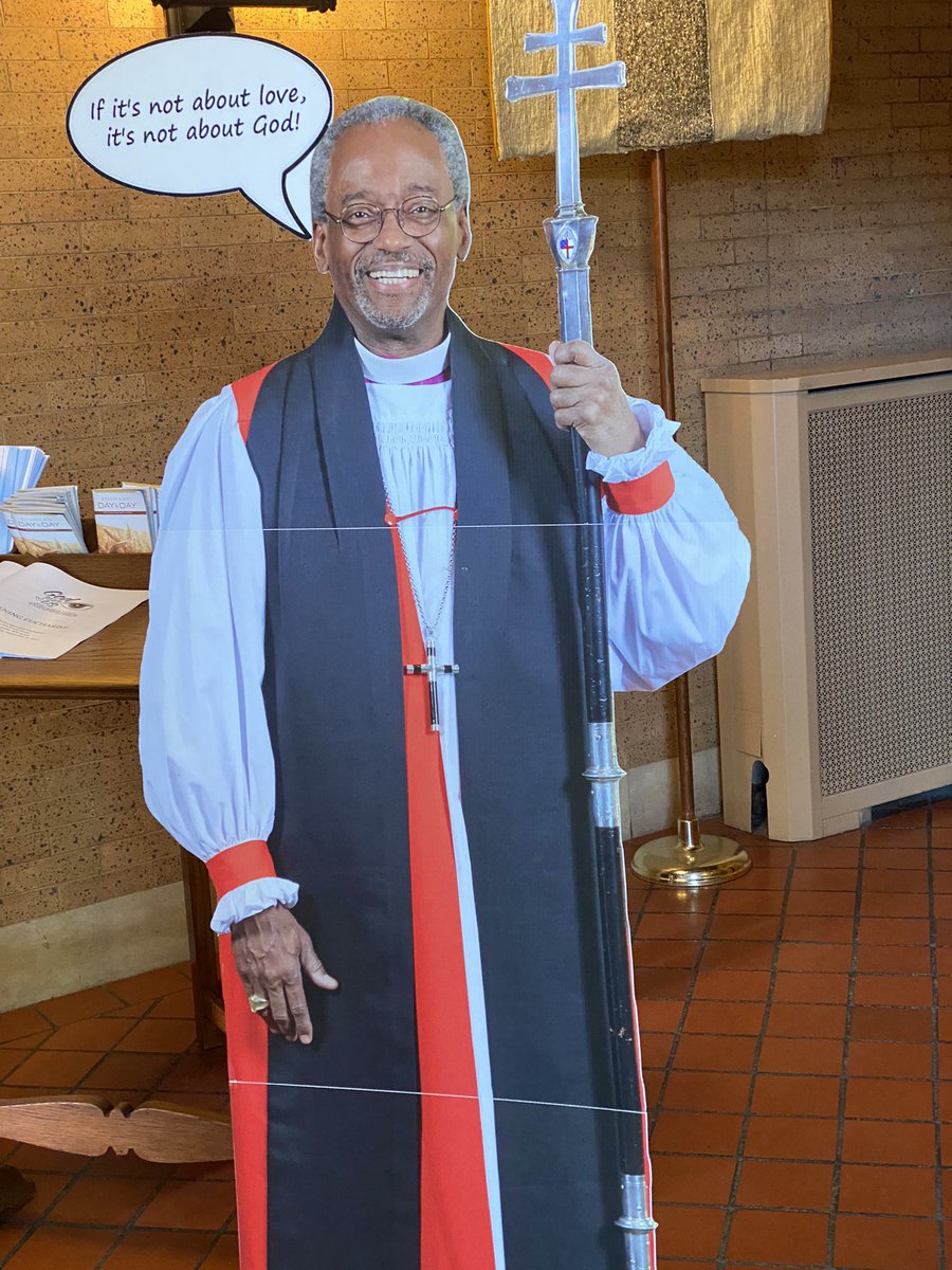 RevKateCress's tweet photo. Beautiful worship today with @PB_Curry (didn’t get a ‘real’ photo tho!) at @StMarksMpls as part of the #powerful Episcopal Asian Convocation. My @StJamesLA friends Fr Aidan Koh, Fr John Kim @kaemcJoyGiver &amp; I had the chance to meet @MinnesotaBishop Craig Loya!
#BelovedCommunity https://t.co/oS4QDxRZhR