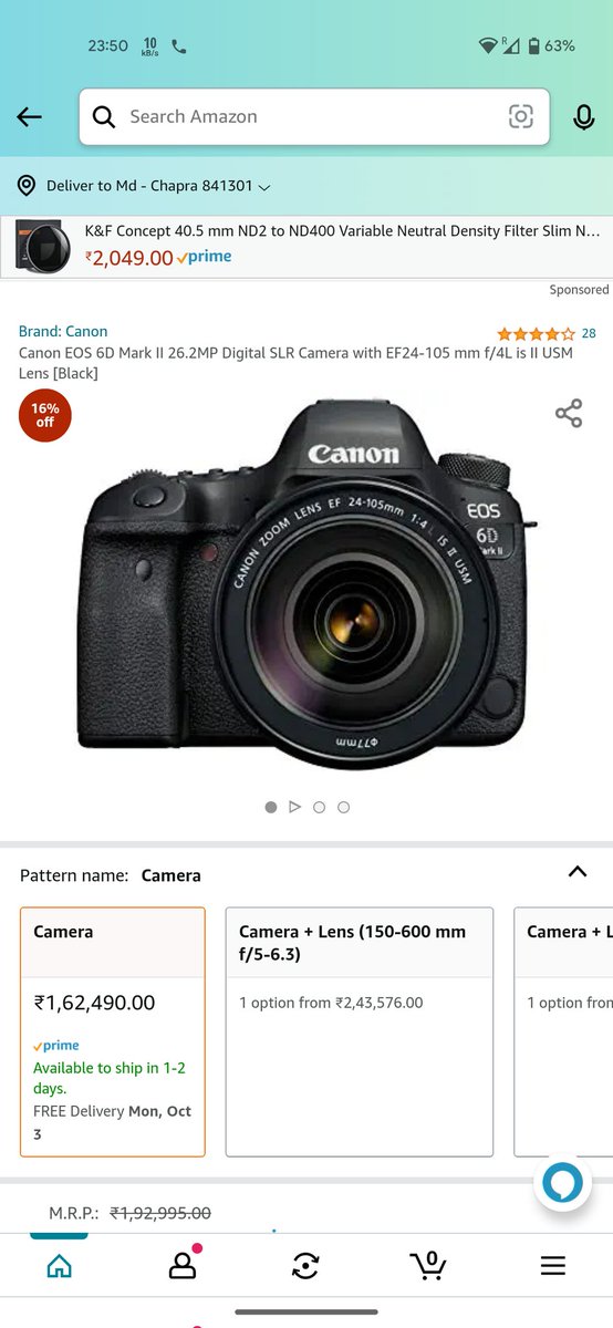 tamjeedusman's tweet photo. What's this sorcery? @amazonIN https://t.co/G8oK07ZHeD