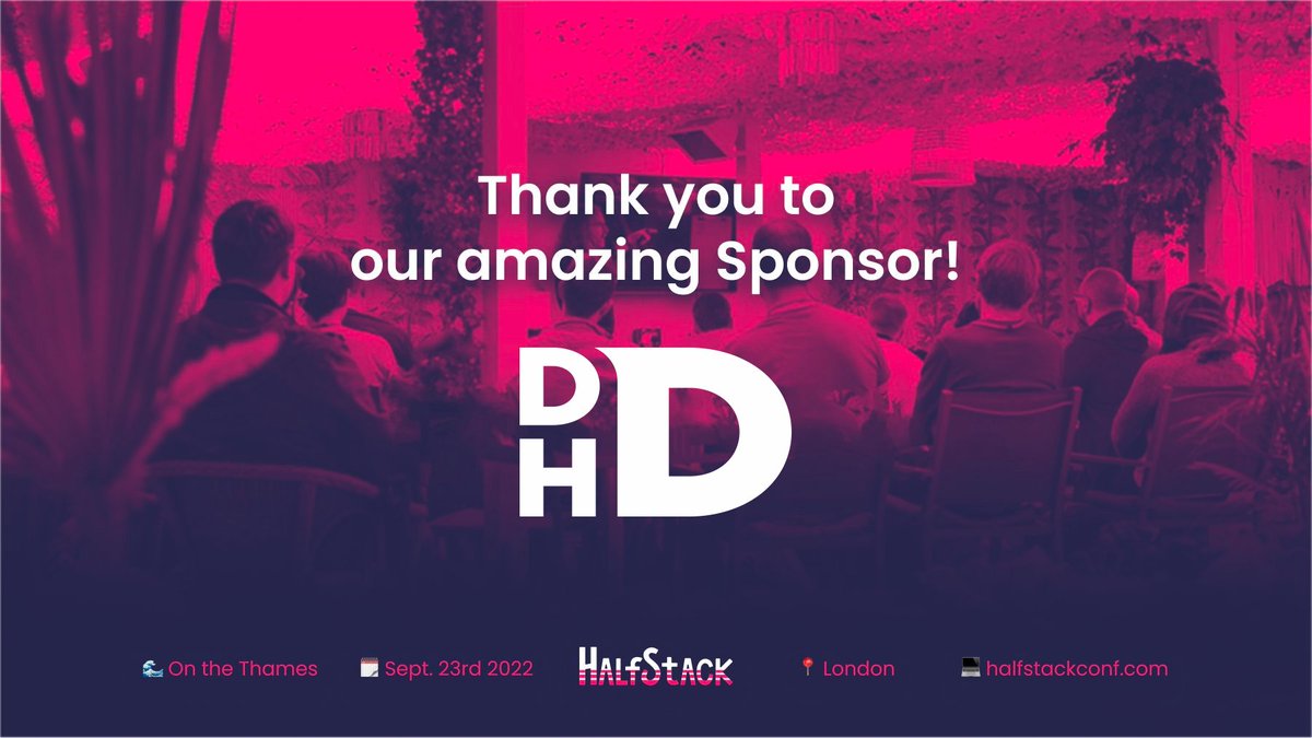 🚀 Shoutout to one of our Medium Stack sponsors, @wearedhd! HalfStack is made possible by the generous support of our sponsors. Thanks! ❤️