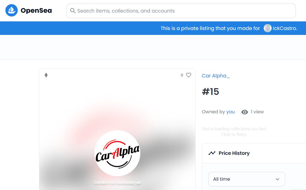 caralpha_'s tweet image. Congratulations @ickCastro You were one of the Winners trophy of NFT Car Alpha - Go to the link sent to you and mint your property.

discord.gg/tmU2CMEZUx

opensea.io/caralpha

#NFTGiveaways #NFTDay #NFTCommmumity #Airdrops #NFTsales