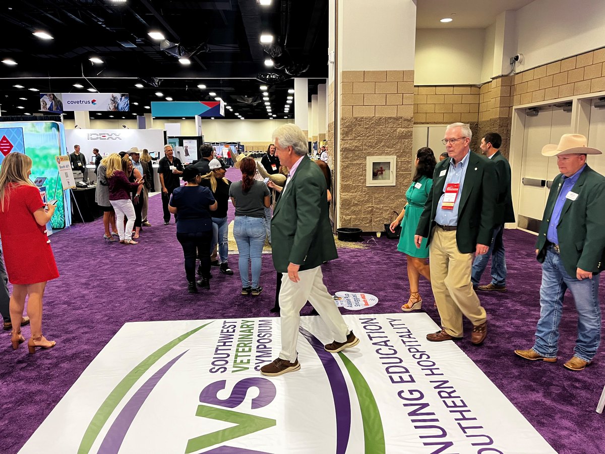 SWVS's tweet photo. The exhibit hall at #SWVS22 is officially open for business. Be sure to snap a photo at our selfie station, post to your social account and scan the QR for a chance to win prizes! https://t.co/cZ4oqUmMEv