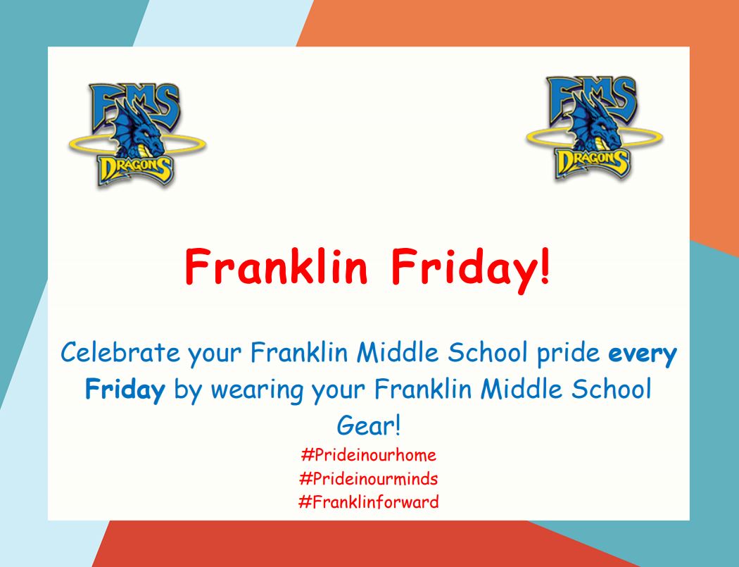 AmySamay's tweet photo. @FMS_BCPS Ss and Staff, remember to show your #PrideInOurHome tomorrow and every Friday. @FMSDragonsPTA @Fschrader1 @JameeEspinoza https://t.co/hUG4Ody6bH