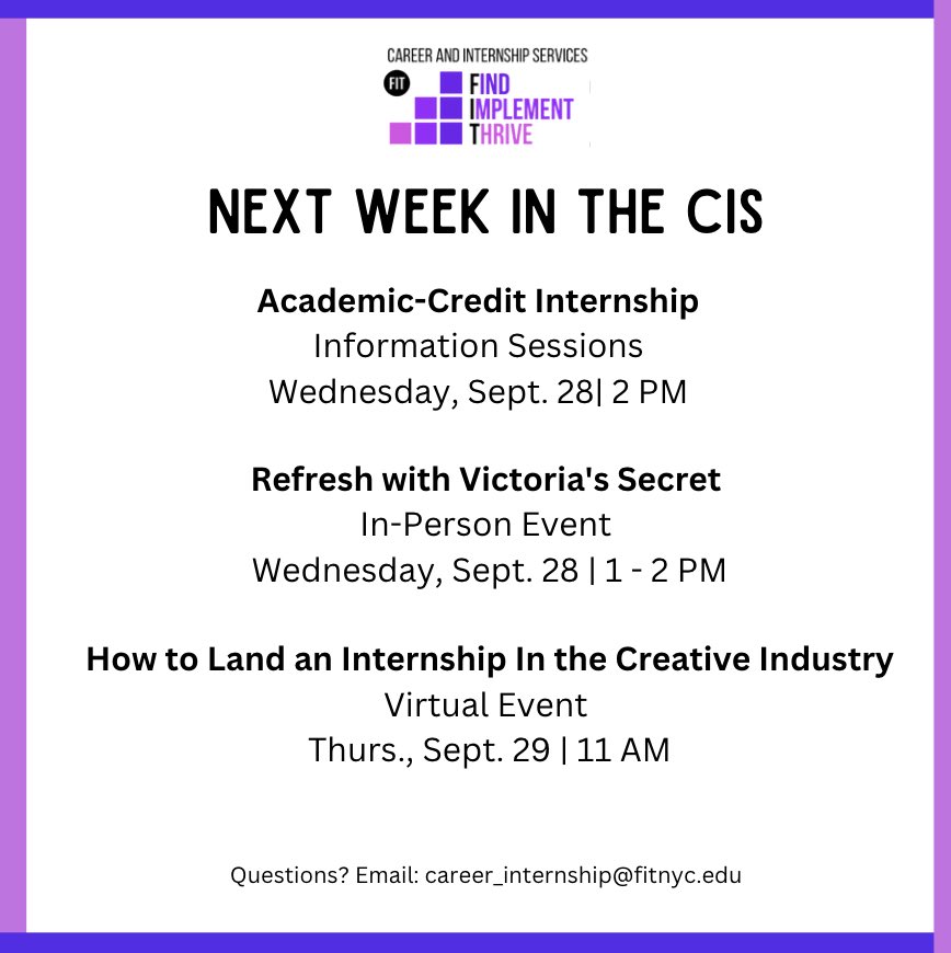 FIT_CIC's tweet photo. For more information go to the CSJB:  https://t.co/3MvaAhs2NE
 @FIT_artdesign, @FITBSU, @FITAlumni @FITStudentGov, @StudentLife_FIT, @FITtigers https://t.co/NxA5byj970