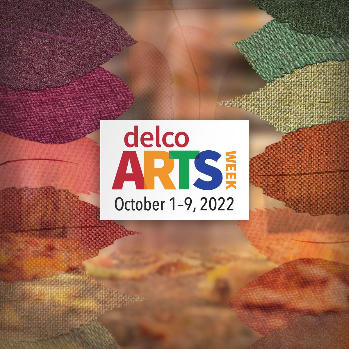 Happy 1st day of fall! Spice up your fall calendar with  performing, visual, and creative arts events! From Sat., 10/ 1 through Sun., 10/9, Delaware County hosts more than 60 events during Delco Arts Week.   See the complete schedule of events bit.ly/3r1jMyc.  #DelcoArts