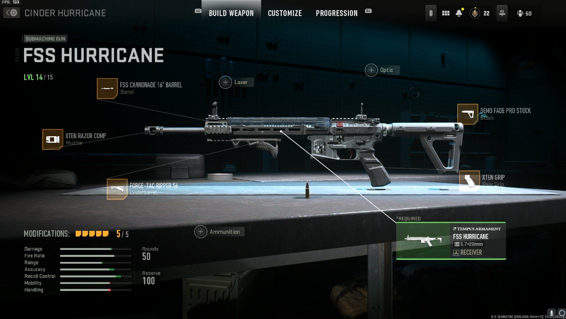 CMG_Esports's tweet image. Here is the BEST class setup for the Hurricane, M4 &amp;amp; Lachmann in the #MWII Beta! Credit: @7Heis