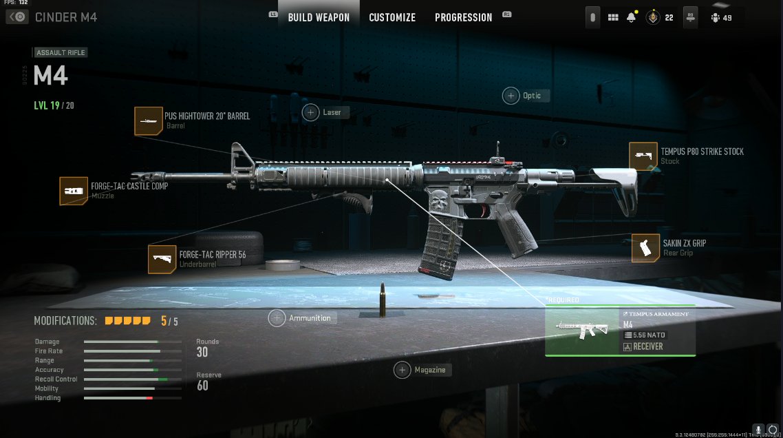 CMG_Esports's tweet image. Here is the BEST class setup for the Hurricane, M4 &amp;amp; Lachmann in the #MWII Beta! Credit: @7Heis