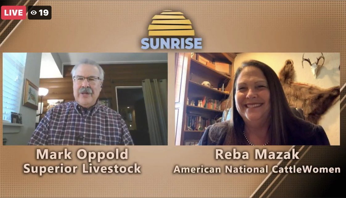 This morning, ANCW President Reba Mazak was featured on the Superior Livestock / Superior Productions Auction! To watch, click the link below.
youtu.be/BPMm_xvN5j0

#gitupinancw