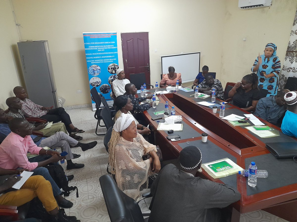 GranteIna's tweet photo. 20 Gambia college lecturers at the school of education were trained on comprehensive health amd sexuality education. The school of education have decided to make comprehensive health education as a stand alone subject since they are the pre service teacher trainers. @IDRC_CRDI https://t.co/jWBh12Hjhe