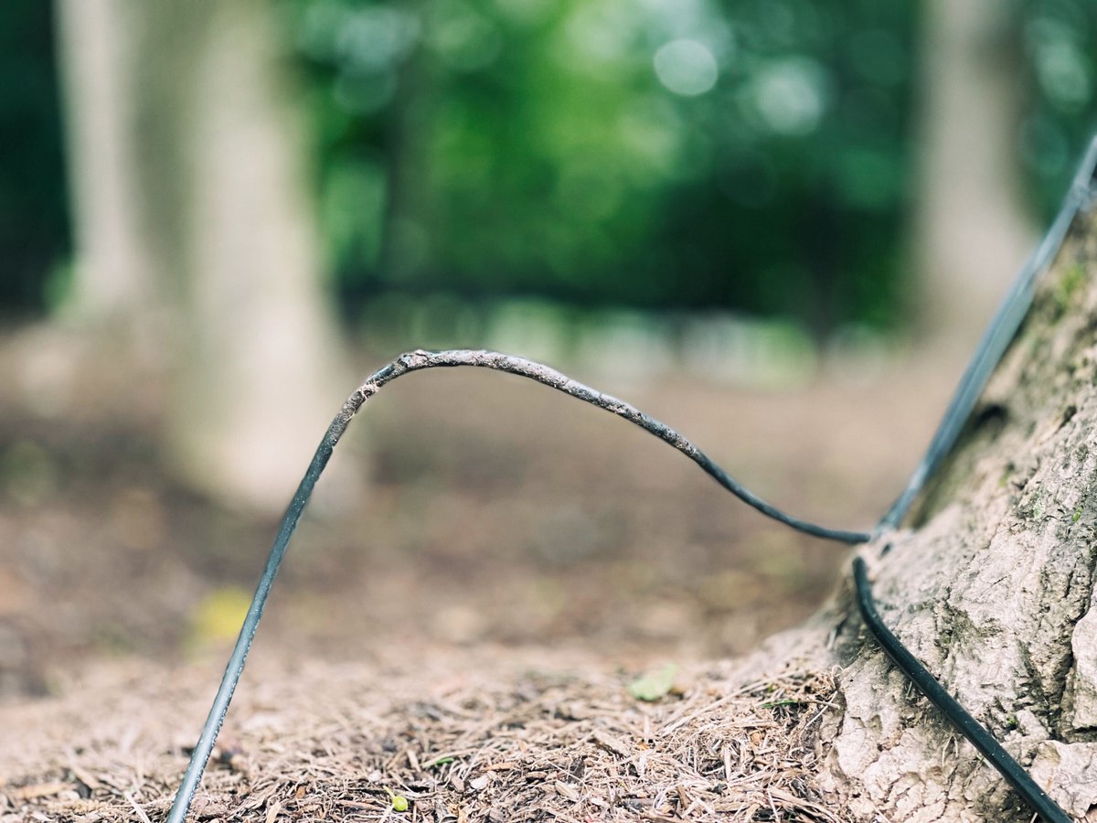 imsva1979's tweet photo. Another sign that your camera needs to be replaced: a fraying wire. Animals, the elements, and age can all cause wires to wear down. https://t.co/SFrjNIQbHd