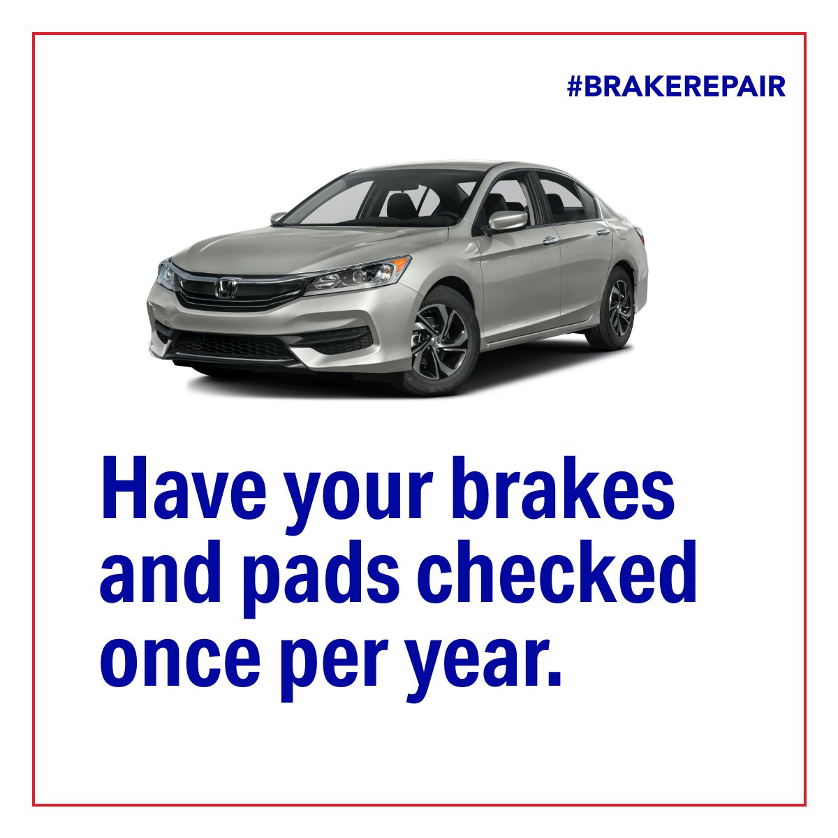If they are too worn to work properly, have them replaced. Our skilled automotive technicians can help with that! If you require a brake inspection or replacement, you can take a look at our current service coupons and schedule an appointment today. #BrakeRepair #BrakeWork