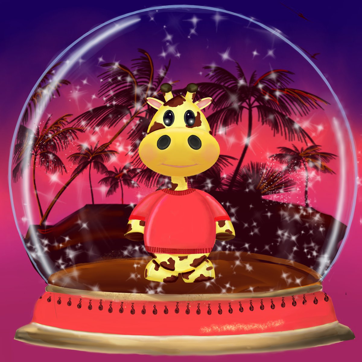 🌸New Snowball  with Twiga!!🌸

✨Twiga is a sweet giraffe, she was born in Kenya but has now decided to live in the Magic Snowballs✨🦒

➡️ opensea.io/Magic_Snowballs.                                #nft #nfts #nftcollector