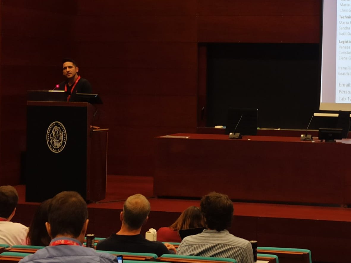 ArribasLab's tweet photo. Today our lab has participated at the @CIBERONC workshop on emerging #experimentalmodels and technologies in #cancerresearch showing our advances on #cancer #immunotherapy @IMIM_research @VHIO https://t.co/9wICEkt5xq
