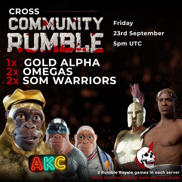 2/➡More info you can find on the discords.

Alpha Kongs Club :
discord.gg/JC8W4RqhhA

Sons off Mars :
discord.gg/sonsofmars

#DiscordGames #DiscordCommunity
<a href="/sonsofmarsnft/">Sons Of Mars</a>