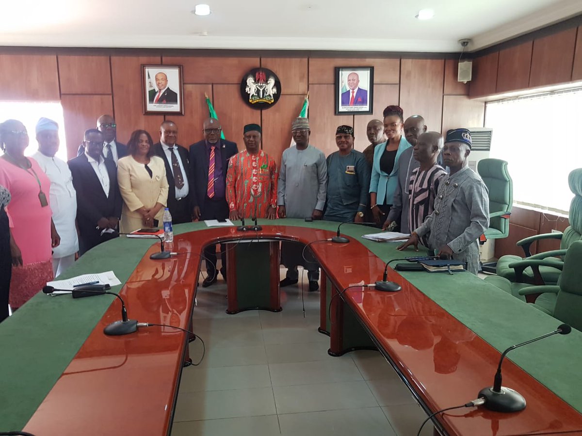 NgProductivity's tweet photo. To the Glory of God! The Akwa Ibom State Productivity Committee has been inaugurated. Congratulations to our Director General, Dr. Kashim AKOR. #NPC #Productivity #ngproductivity #NPCmediateam https://t.co/Iij3lq2S3J
