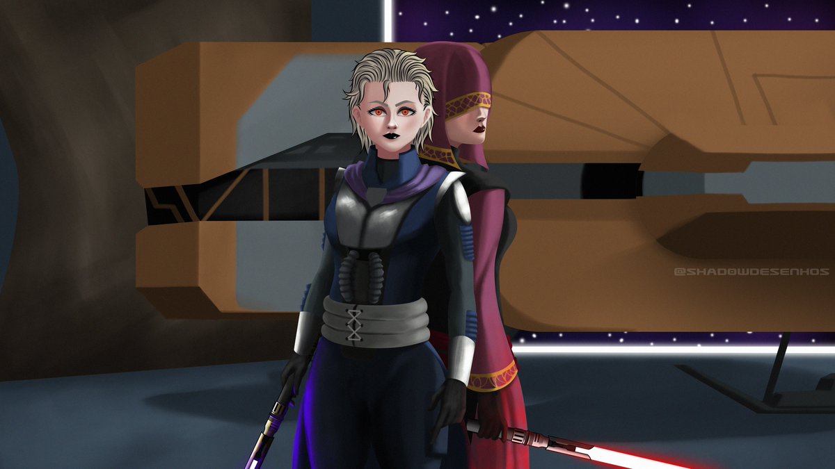 ShadowBM_Art's tweet photo. Finished

Exile and Visas Marr.

#visasmarr #StarWars #kotor #Swkotor #SWTOR #starwarsfanart #ArtistOnTwitter #fanart https://t.co/PZlAF9kJ1m