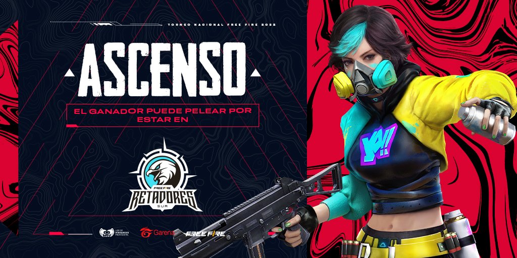 LVPPeruFF's tweet photo. ¡El ascenso es lo que te espera al ganar #NacionalesFF!💪
➡️ Participa por un cupo en #RegionalesFF inscribiéndote en https://t.co/ZkU3ix9HxJ #FreeFire https://t.co/0Fu3qQA2B8