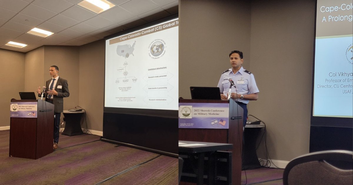 CU Center for COMBAT Research tweet media