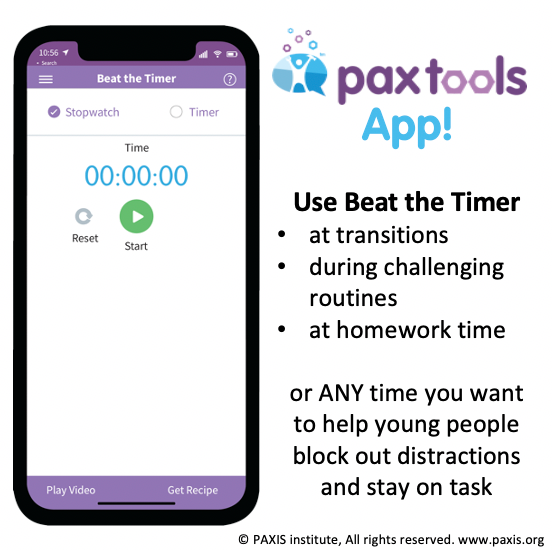 Beat The Timer is a powerful strategy to help focus and stay on task.