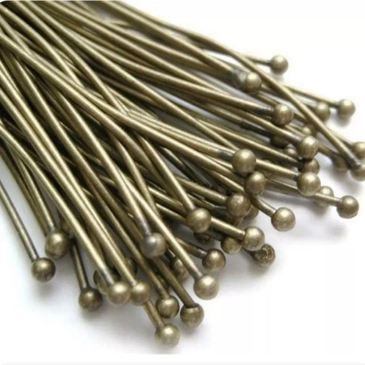printertastic's tweet image. The same ball head pins you love but in antique bronze instead of silver plate loving this look #lovethislook #Jewellery #makeyourown #crafts