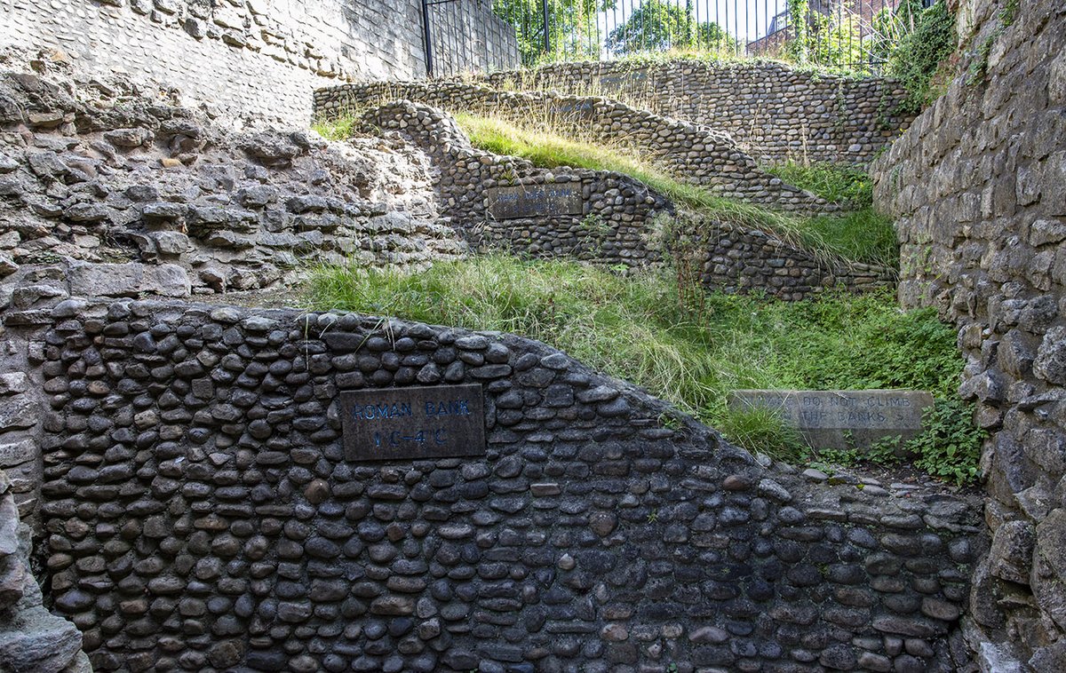 LazloUzala's tweet photo. The Multangular Tower is the best example of standing Roman remains in York. The tower stood at the west corner of the legionary fortress. Views from outside and inside @TrimontiumTrust @RomanScotland @yorkwalls @FlorenceHRScott #MultangularTower #Roman #York https://t.co/ptc6tAOUYP