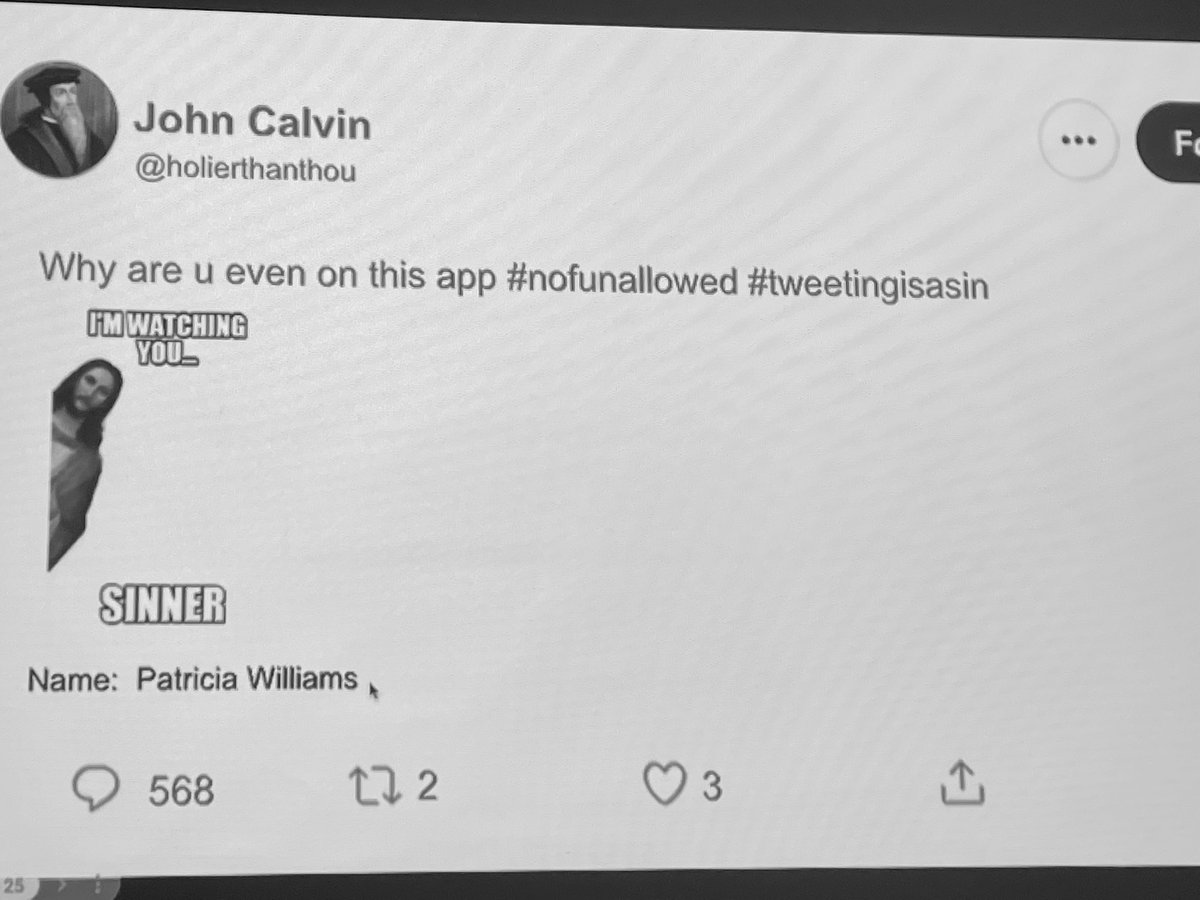 SaenzDan33's tweet photo. Using Twitter in class to review the Protestant Reformation…@aechs2023 @EcAchieve @ACHIEVE_MISD @marieltierra @AECHSLibrary https://t.co/gNWlE3hUpM