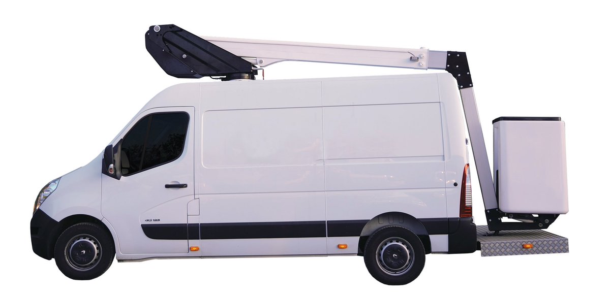 If you need one of these for fibre work (or any working-at-height business) then please call me for short lead times and a cost effective solution (3.5T machine) 07904413684