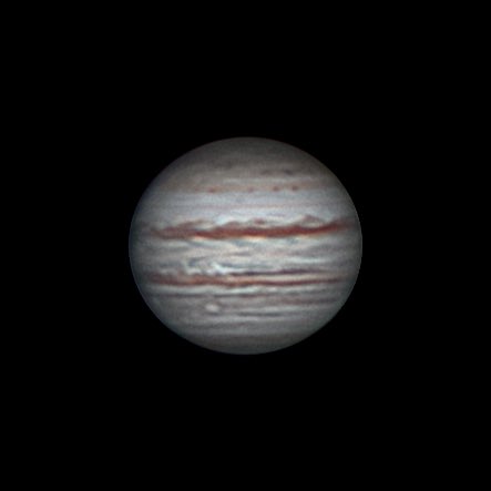 timur_hp's tweet photo. #astrophotography #astronomy #telescope  #planets #solarsystem  #apmtelescopes  #luntsolarsystems #jupiter #planet #solarsytems Jupiter 18-09-2022. Telescope APM 140.  Barlow 2x, ASI 224mc, ZWO ADC, IR/UV cut filter. https://t.co/yvZ9GzMFmC