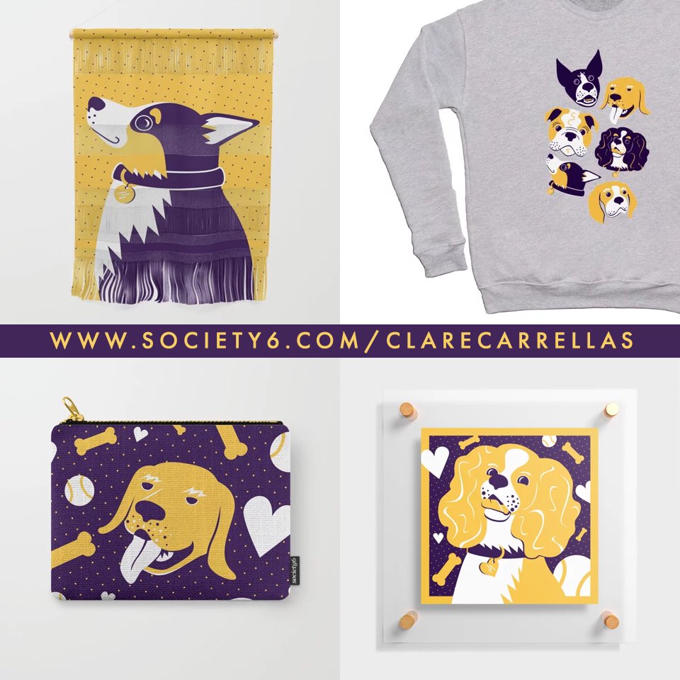 ccarrellas's tweet image. Cavs Rule! 🐶👑 

My Blenheim Cavalier King Charles Spaniel illustration design &amp;amp; other dogs are available on art prints, wall decor, pillows, stickers, totes, coasters &amp;amp; more on my Society6 Shop:
society6.com/clarecarrellas

#society6 #cavalier