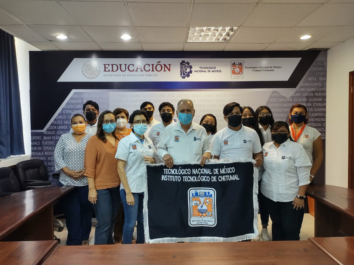 Se lleva a cabo el abanderamiento de la delegación que representará al ITChetumal en la Cumbre Nacional de Desarrollo Tecnológico, Investigación e Innovación 2022, Fase Regional a llevarse a cabo en el Instituto Tecnológico de Mérida.
¡Mucho éxito Mapaches!
#OrgulloMapache