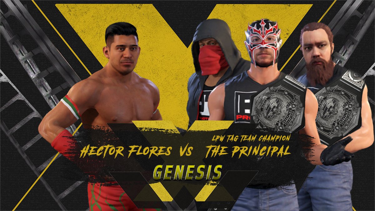 LPW_EFed's tweet photo. 1/2 of the new LPW Tag Team Champions will be in action tonight as @theTeachGaming of The PTA will face off against Hector Flores on #LPWGenesis
#WWE2K22 #EFed #LPW #LPWonTwitch #Twitch https://t.co/3tw338MjsW