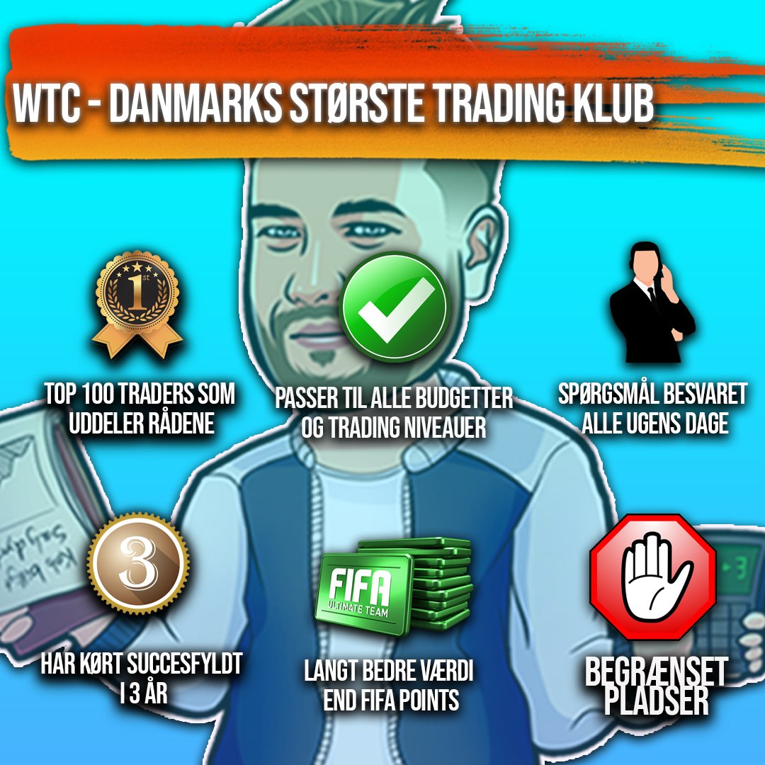 wiznTV's tweet photo. Danmarks bedste trading discord kører endnu et år, og du har mulighed for at joine!
Skal du have hjælp til at nå dine mål I FIFA 23?
Mangler du et hyggeligt community, så er WTC stedet for dig!

Skriv en DM så kan du blive meldt ind idag!

(Special tilbud lige pt!) https://t.co/B16mlyPzQK