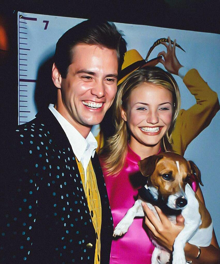Cameron Diaz and Jim Carrey for The Mask (1994) #oldisgold https://t.co/wLfxD2UUZU