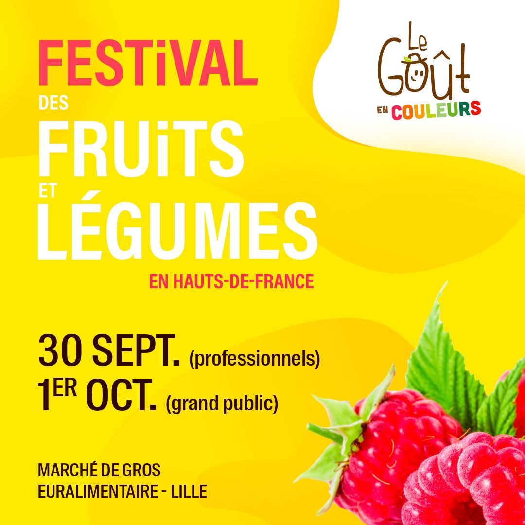 maisonbayard's tweet photo. Rendez-vous pour le Festival Le Goût en Couleurs, le premier salon dédié aux fruits et légumes en Hauts-de-France. 
Nous serons ravis de vous faire accueillir sur notre stand. 
#Legoutencouleursfestival
#LGEC #LeGoûtEnCouleurs #LGECFestival2022  #ceuxquifontlespommesdeterre https://t.co/hvyWDNHU1h