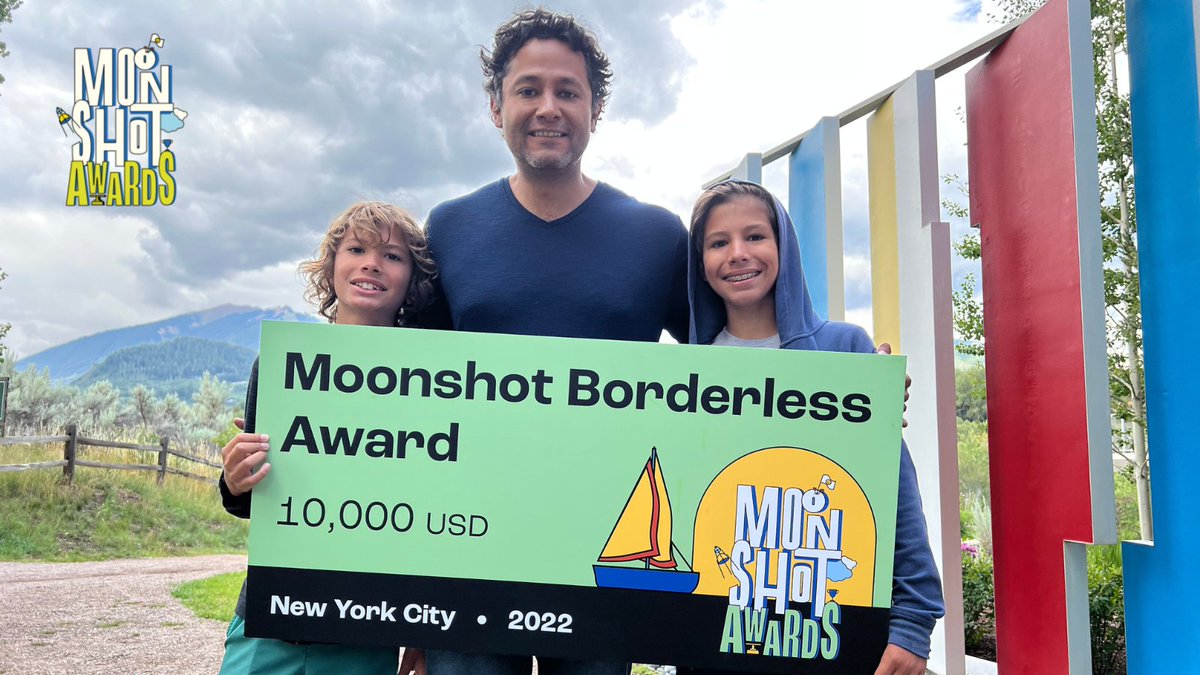 MoonshotPlatf's tweet photo. Proud to have Chief Marketing & Analytics Officer, Ruben Sigala, encourage young leaders to create profound change in their communities and beyond! We're giving away $100K to make your ideas happen! Apply by Sept. 30! Link in bioππ#changetheworld #MOONSHOTxAF #ImpactHacker https://t.co/EVQbC6eoET