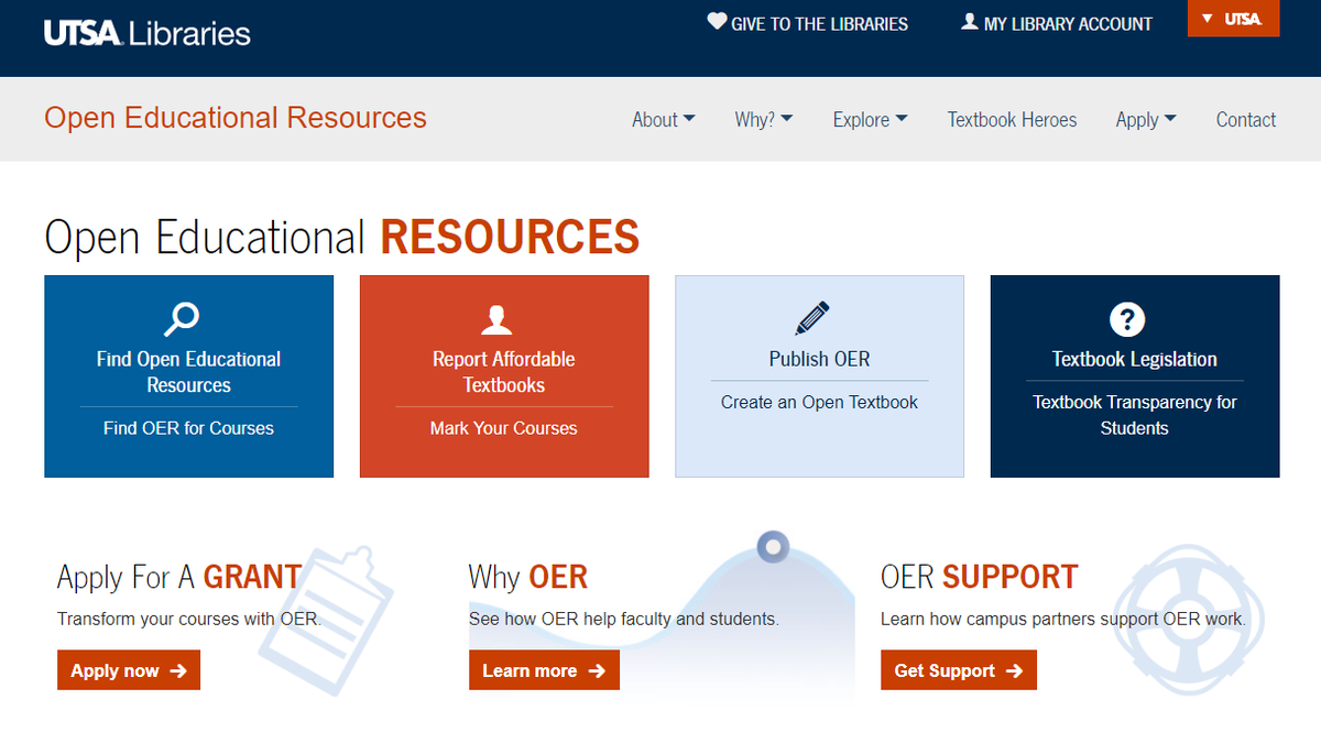 james3neal's tweet photo. Enjoyed learning about a well established and well deployed #OER program via @UTSA_Libraries during #OpenTX2022. https://t.co/1GdMmM9Esk https://t.co/1QFtmSOWUr
