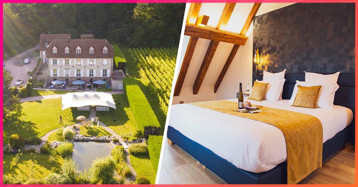 Les Jardins de Madeleine Bon pour un séjour oenotouristique en Alsace pour 2 personnes - CHF 499.– dlvr.it/SYq8xH