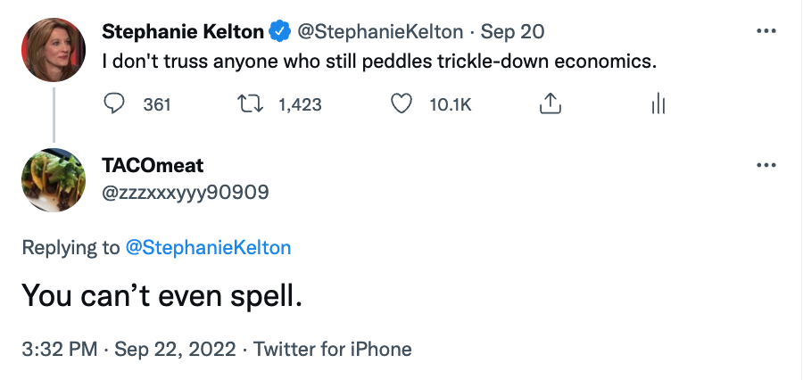 Not everyone got the joke, but 10k likes suggests that most of you did.