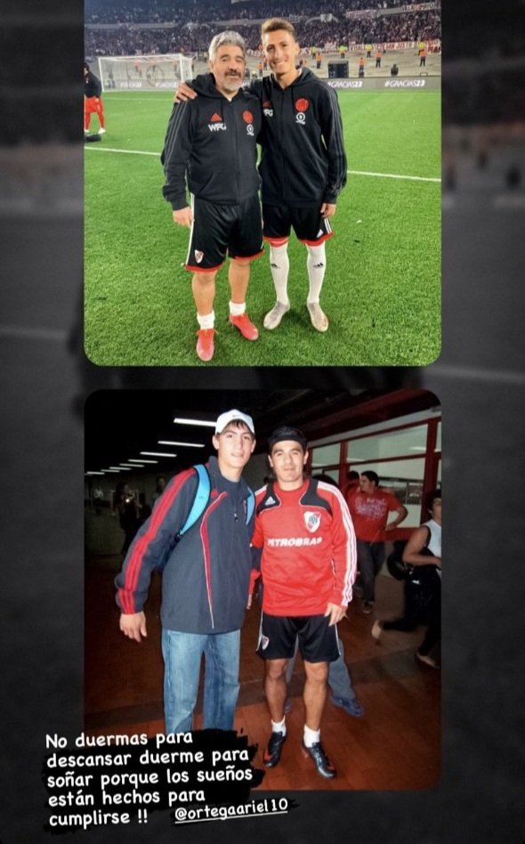 RiverLPM's tweet photo. Qué linda historia, Braian 😍😍 https://t.co/7kok3EXWHC