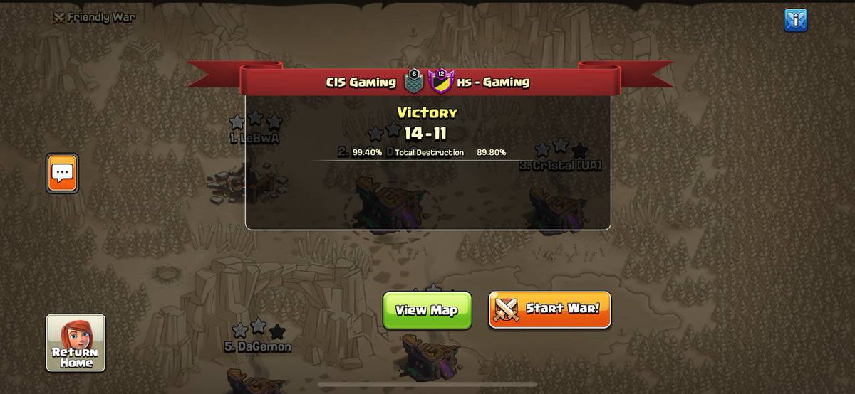 Nubia Cup, Week 3. Gg @ExiT_coc