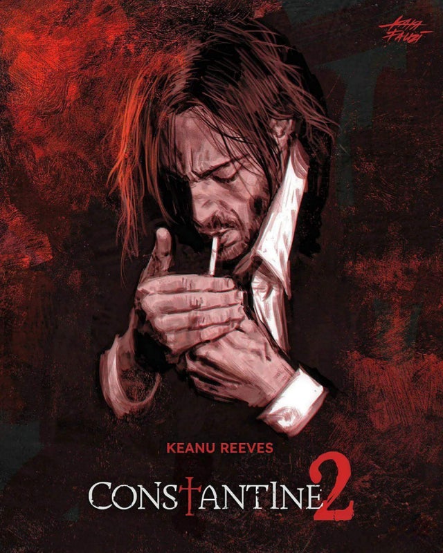 Constantine 2 (2023?) Art by Kakafauzi.