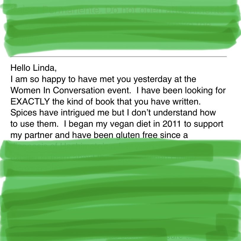spiceboxtravels's tweet photo. I have found my Ideal Reader!

So glad to have met this lovely woman who found the cookbook she’s been looking for!
#SpiceboxKitchen ⁦@HachetteUS⁩ 

#culinarymedicine
#foodasmedicine
#spices https://t.co/QDpWwFT6La