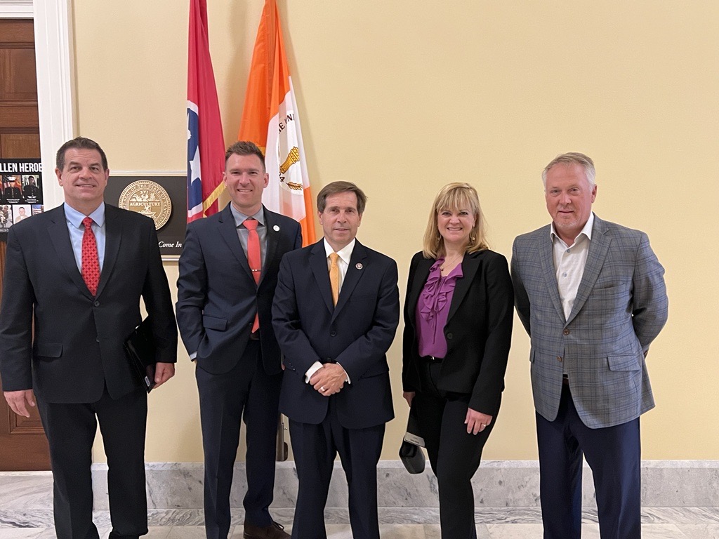 AEMAdvocacy's tweet photo. Thank you to @RepChuck for meeting with our members during the #AEMFlyIn to discuss equipment #manufacturers perspective on workforce development and how we can protect and grow Tennessee's 34,100+ equipment manufacturing jobs. We appreciate your support! https://t.co/uSqvpU6QuE