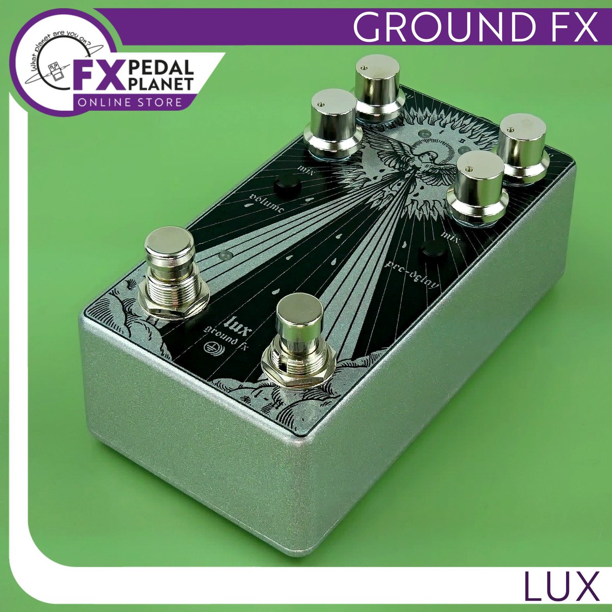 Ground FX Lux

fxpedalplanet.co.uk/product/ground…

#fxpedalplanet #fxpedalplanetonlinestore

#groundfx #groundfxlux #digitalreverb #ambientreverb #reverbpedal

#handmadepedals #boutiqueeffectspedals #effectspedals #guitareffects #basseffects #guitareffectspedals #basseffectspedals