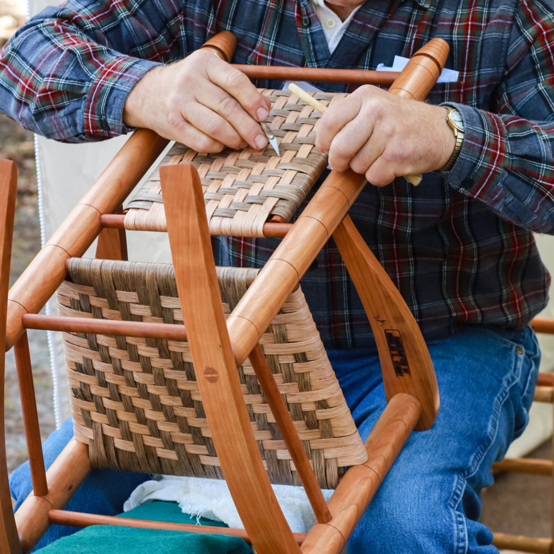 #FestivalOfFineCraft: watch mesmerizing craft demos in chair caning, glassblowing, jewelry making, pottery, weaving, woodturning, &amp; more. Talk &amp; interact with artists while learning about their skills &amp; tools. 10am-5 pm on Oct. 1 &amp; 2, 2022. More @ bit.ly/WheatonArts_Fe…